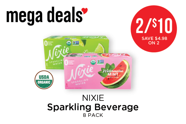 2 for $10 Nixie sparkling beverage