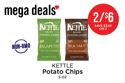 Bags of Kettle Potato Chips